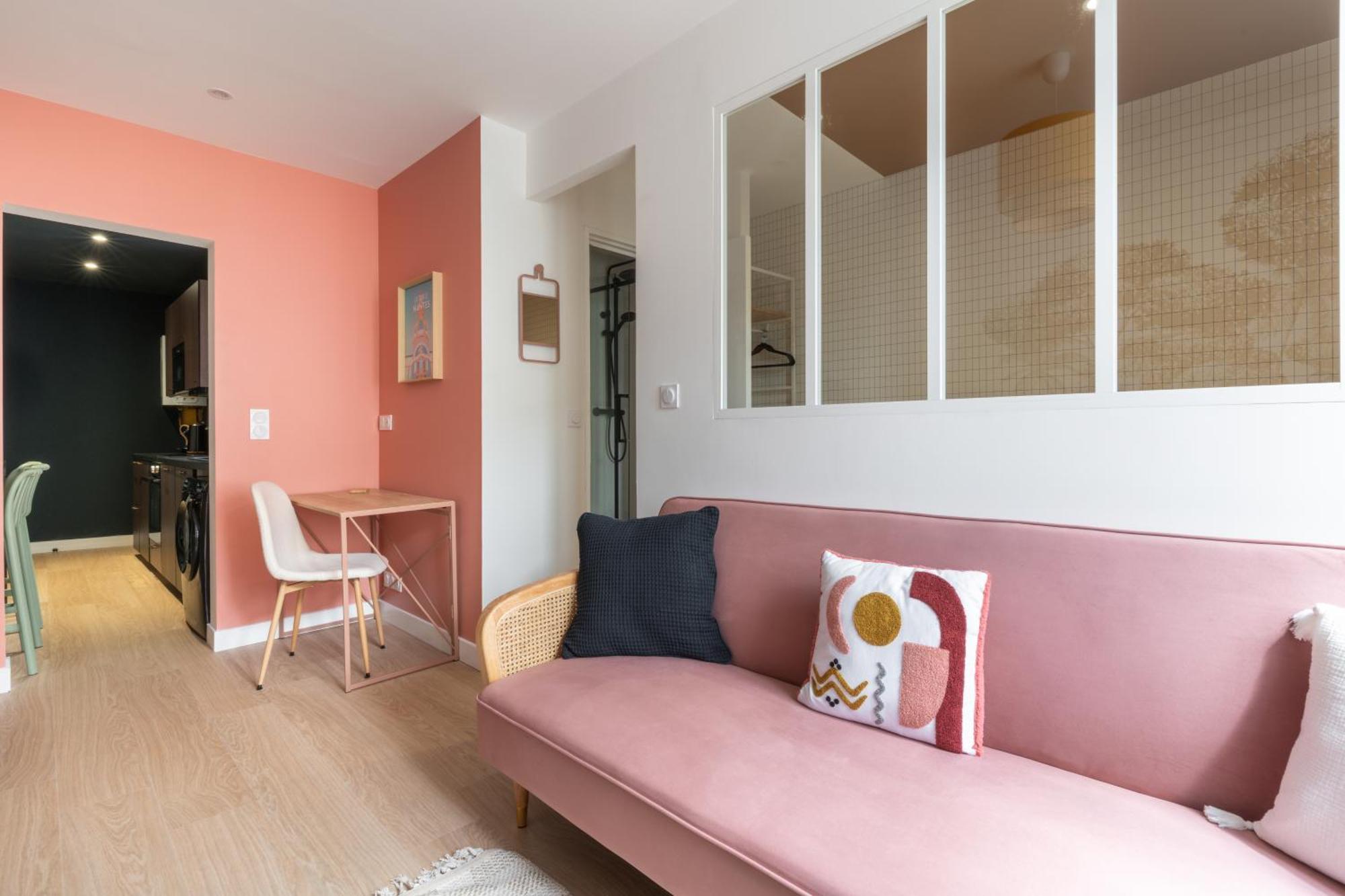 Appartement Elegant Proche Tramway & Centre-Ville Nantes Exterior foto